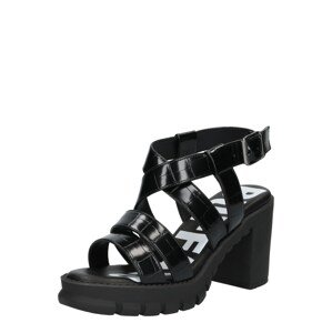 BUFFALO Remienkové sandále 'RAGAN'  čierna