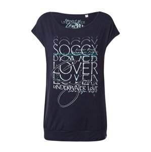 Soccx T-Shirt  modrá / zmiešané farby