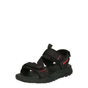 TIMBERLAND Sandále 'Ripcord 2 Strap'  čierna / oranžová
