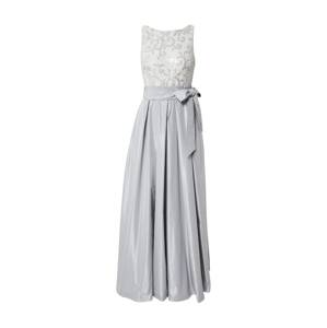 Lauren Ralph Lauren Večerné šaty 'AGNI'  strieborná / sivá