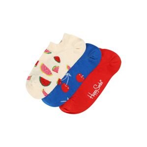 Happy Socks Ponožky 'Fruit'  krémová / modrá / červená / biela / tmavozelená