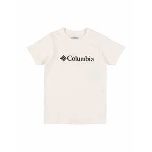 COLUMBIA Funkčné tričko  biela / čierna