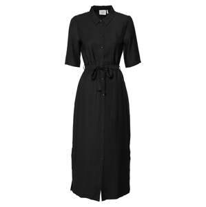 Another Label Košeľové šaty 'Sorbonne'  čierna