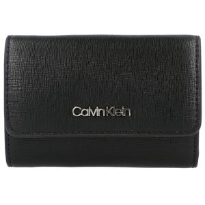 Calvin Klein Peňaženka 'TRIFOLD SM SAFFIANO'  čierna