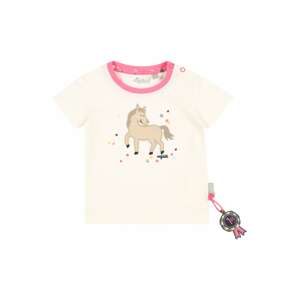 SIGIKID T-Shirt  biela / ružová / zmiešané farby