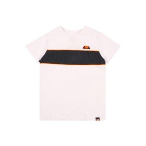 ELLESSE Shirt 'Zabaglione INF Tee'  biela / tmavomodrá / oranžová