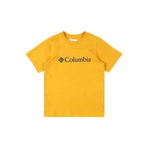 COLUMBIA Funkčné tričko  zlatá žltá / modrofialová