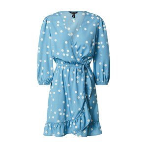 NEW LOOK Košeľové šaty  modrá / biela