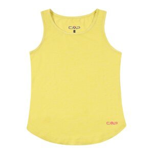 CMP Funkčné tričko  žltá / biela / ružová