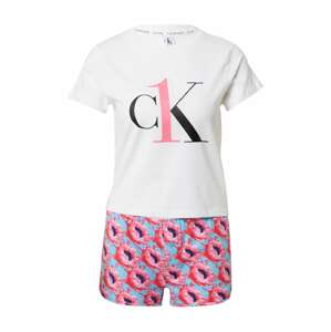 Calvin Klein Underwear Pyžamo  ružová / biela / čierna