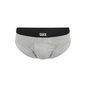 SAXX Športové nohavičky  svetlosivá / čierna