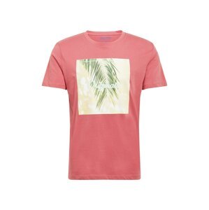 JACK & JONES Tričko 'BOOSTER'  ružová / zmiešané farby