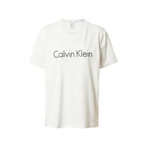 Calvin Klein Underwear Tričká na spanie  čierna / biela