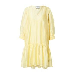 JUST FEMALE Kokteilové šaty 'Ventura'  žltá