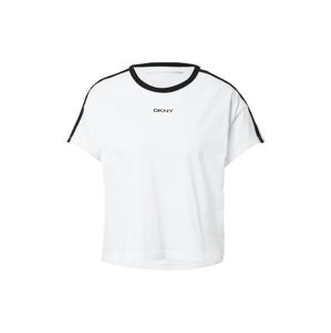 DKNY Performance Tričko  biela / čierna