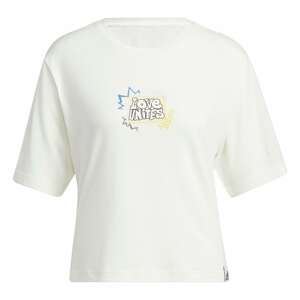 ADIDAS SPORTSWEAR Funkčné tričko  modrá / žltá / sivá / biela