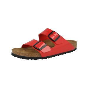 BIRKENSTOCK Sandále 'Arizona'  červená / čierna