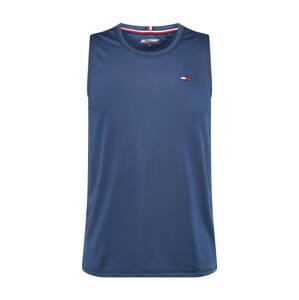 Tommy Sport Funkčné tričko  modrosivá / biela / námornícka modrá / červená