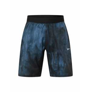 Reebok Sport Športové nohavice 'Epic'  čierna / modrosivá