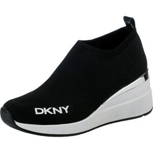 DKNY Slip-on obuv 'Parks'  čierna / biela