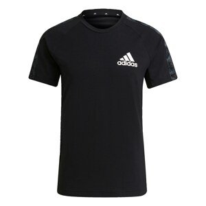 ADIDAS PERFORMANCE Funkčné tričko  čierna / biela / tmavosivá