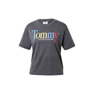 Tommy Jeans Tričko  modrá / žltá / červená / biela / tmavosivá
