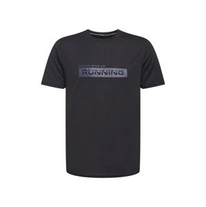 ENDURANCE Funkčné tričko 'Carbont'  čierna / sivá