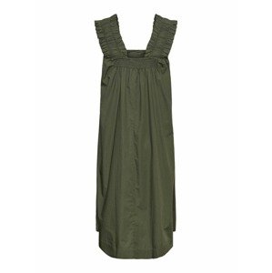 Vero Moda Curve Letné šaty 'Lanie'  olivová