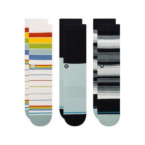 Stance Športové ponožky  pastelovo zelená / čierna / červená / modrosivá / žltá