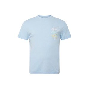 Tommy Jeans T-Shirt  svetlomodrá / zmiešané farby