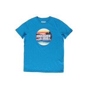 Abercrombie & Fitch Tričko 'MAY'  kráľovská modrá / zmiešané farby