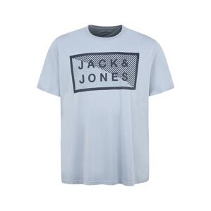 Jack & Jones Plus Tričko 'SHAWN'  svetlomodrá / námornícka modrá