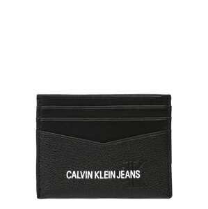 Calvin Klein Jeans Puzdro  čierna / biela