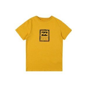 BILLABONG Funkčné tričko 'UNITY'  žltá / čierna / pastelovo červená