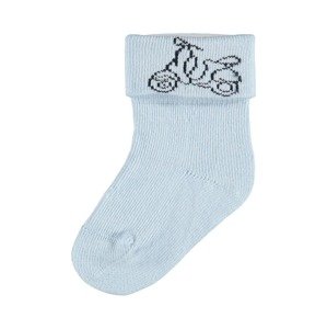 NAME IT Ponožky 'Heino'  svetlomodrá / námornícka modrá