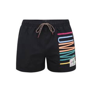 Tommy Hilfiger Underwear Plavecké šortky  kobaltovomodrá / svetlomodrá / ružová / žltá / broskyňová
