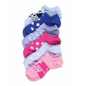 NIKE Športové ponožky  svetloružová / svetlomodrá / biela / svetlofialová / ružová