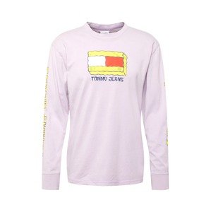 Tommy Jeans Shirt  svetlofialová / žltá / svetločervená / biela