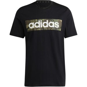 ADIDAS PERFORMANCE Funkčné tričko  čierna / zelená / hnedá / biela