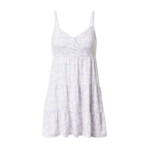 HOLLISTER Letné šaty  fialová / biela / svetložltá