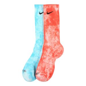Nike Sportswear Ponožky 'Nike Everyday Plus'  nebesky modrá / červená