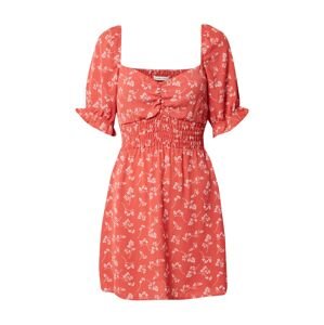 Abercrombie & Fitch Letné šaty  červená / biela