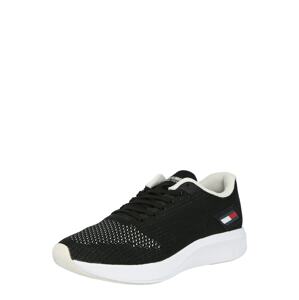 Tommy Sport Športová obuv  červená / čierna / biela