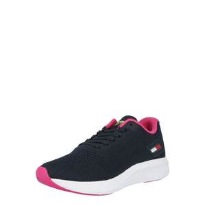 Tommy Sport Športová obuv  tmavomodrá / ružová / červená / biela