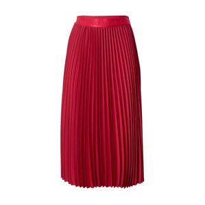 Calvin Klein Sukňa 'Sunray'  červená / čierna