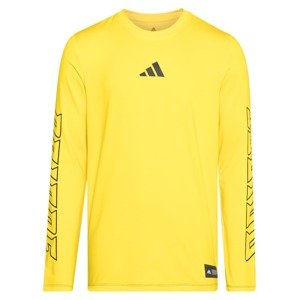 ADIDAS PERFORMANCE Funkčné tričko  žltá / antracitová