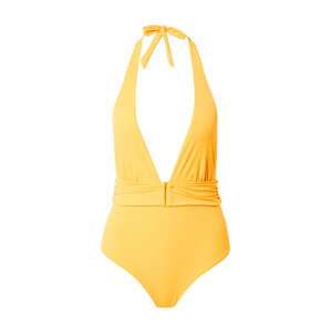 ETAM Jednodielne plavky  zlatá žltá