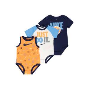 Nike Sportswear Body  námornícka modrá / biela / svetlomodrá / oranžová / sivá