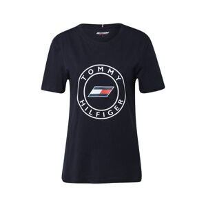 Tommy Sport Funkčné tričko  tmavomodrá / biela / námornícka modrá / červená