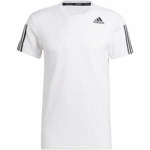 ADIDAS PERFORMANCE Funkčné tričko 'Aero'  čierna / biela